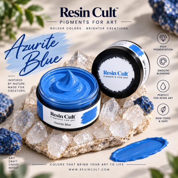 Resin Pigment Color Azurite Blue