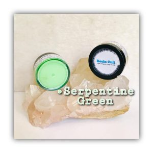 Resin Pigment Color Serpentine Green
