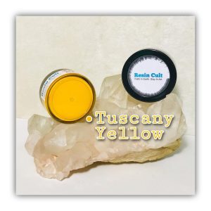 Resin Pigment Color Tuscany Yellow