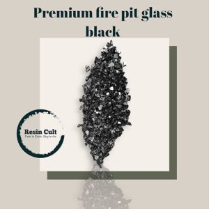 Firepit Glass Black