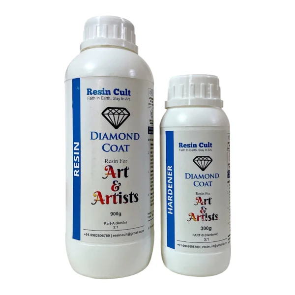 Diamond Coat Deep Cast Resin 3:1 Kit