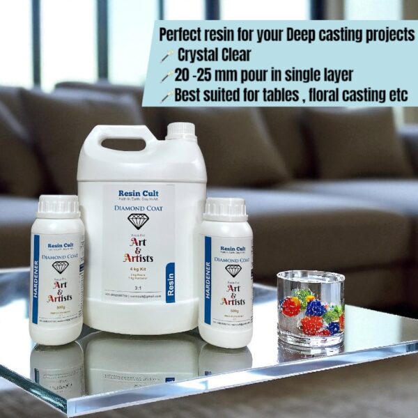 Resincult Diamond resin 4 kg