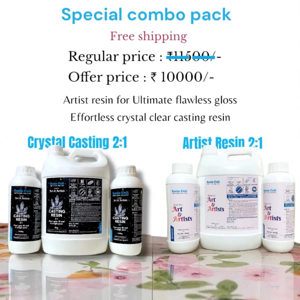 Resincult Casting Resin and Coating resin combo