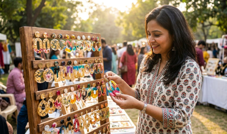 Why Handmade Resin Earrings are India’s Newest Fashion Trend