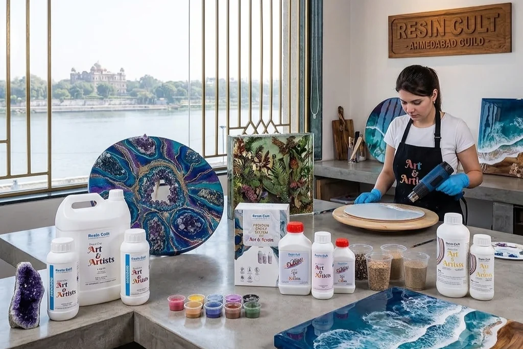 Resin Art in Ahmedabad: The Complete Guide to Prices, Materials, & Expert Techniques