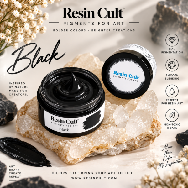 Resin Pigment Color Black