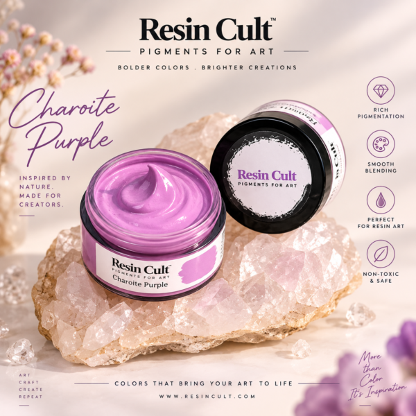 Resin Pigment Color Charoite Purple
