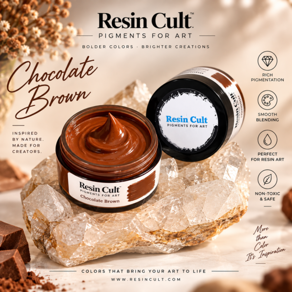 Resin Pigment Color Chocolate Brown
