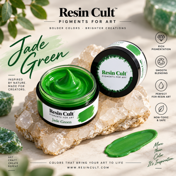 Resin Pigment Color Jade Green