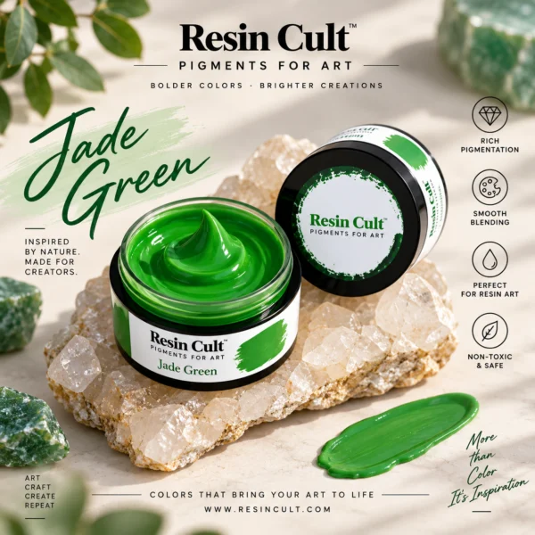 Resin Pigment Color Jade Green