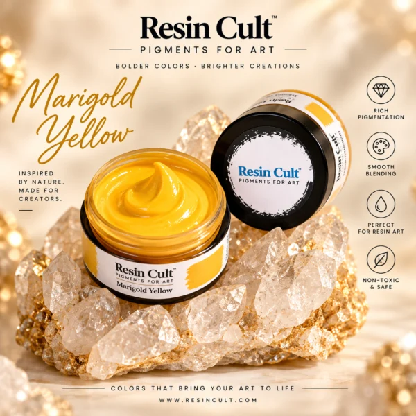 Resin Pigment Color Marigold Yellow